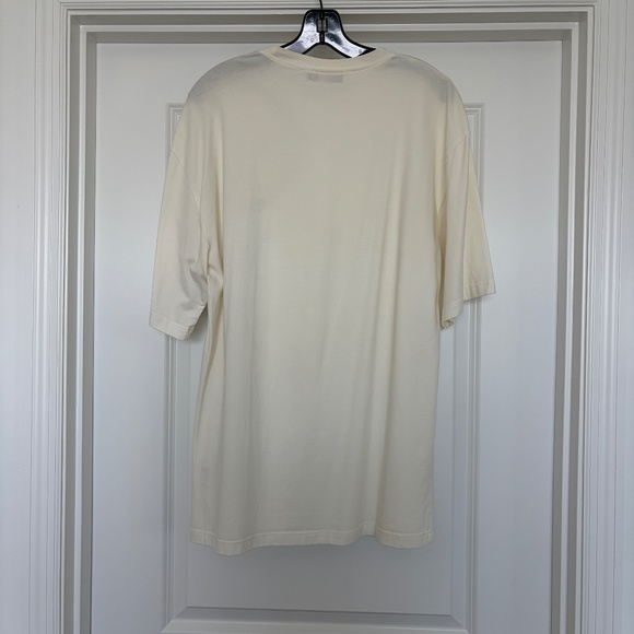 Mens Vintage Genuine VERSACE super quality WHITE Pre-Owned T-Shirt XXL Rare - Picture 4 of 5